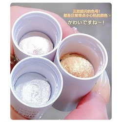 Popo Candy Хайлайтер для лица со спонжем Bronzer Iluminating, тон 02
