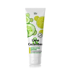 IRIS Lime&Cucumber Крем-сатин для рук экстраувлажняющий  сухой кожи 100мл