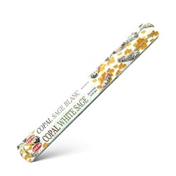 Hem Incense Sticks COPAL WHITE SAGE (Благовония КОПАЛ БЕЛЫЙ ШАЛФЕЙ, Хем), уп. 20 палочек.