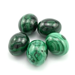 Яйцо из малахита 25*25*32мм, 40-49г