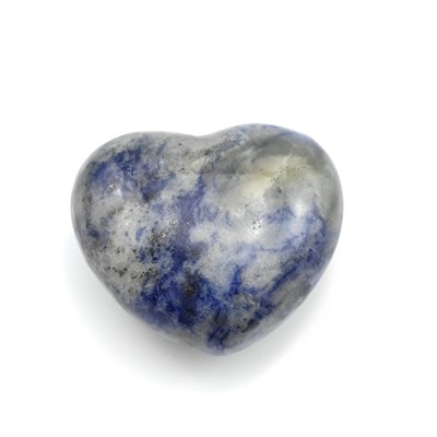 Сердце из содалита 45*38*24мм