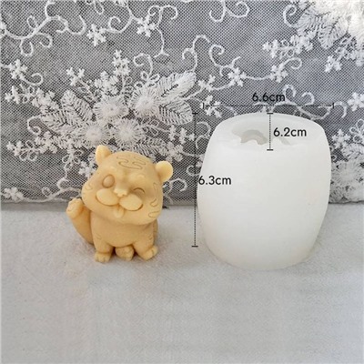 Силиконовый молд 3D «Тигренок 3»