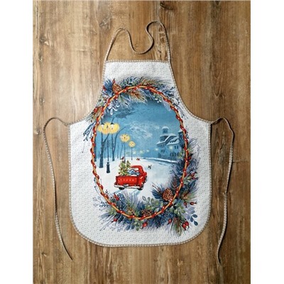 Фартук "Огонек" рогожка хлопок 100%