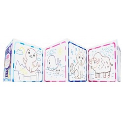 Животные полюсов 1+: книжка-гармошка. - Изд. 2-е