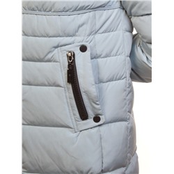 D16-758 Пальто зимнее женское (холлофайбер, натуральный мех чернобурки) размер S - 42 российский