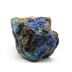Коллекционный камень азурмалахит 82*50*52мм, 255г