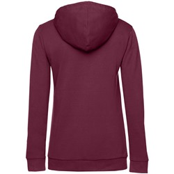 Толстовка с капюшоном женская Hoodie, бордовая