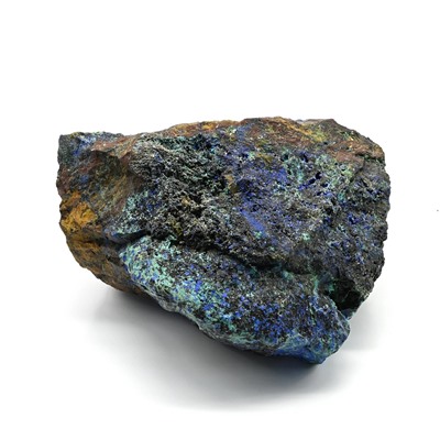 Азурмалахит камень 105*82*67мм, 549г