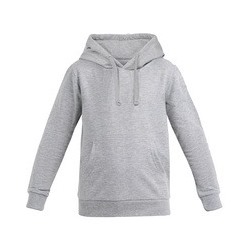 Толстовка с капюшоном детская Kirenga Kids, серый меланж