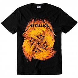 Футболка "Metallica" (Fire Skull)