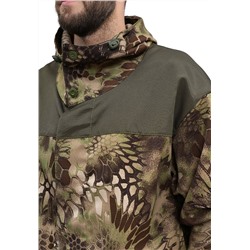 Костюм "ГОРКА-ГОРЕЦ" куртка/брюки, цвет: кмф "Питон коричневый"/т.хаки, ткань: Грета