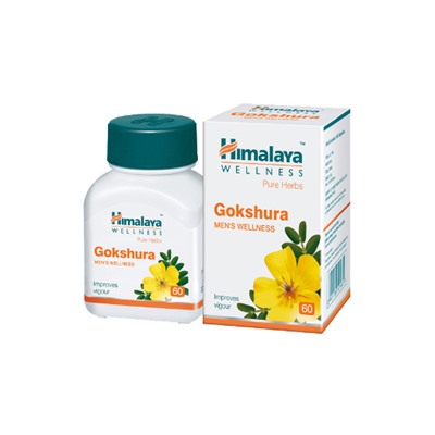 GOKSHURA Men's Wellness, Himalaya (ГОКШУРА, Для лечения болезней мочеполовой системы, Хималая), 60 таб.