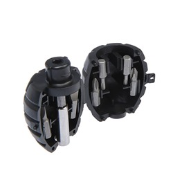 Отвертка с набором бит TUNDRA "граната", 7 предметов