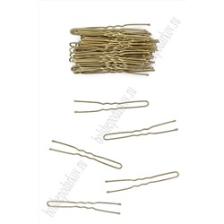Шпильки для волос 6 см (50 шт) SF-7411, золото