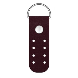 Кожа - Пришивное полукольцо мини Cherry