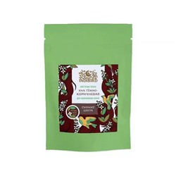 DARK BROWN Henna, Indibird (Хна ТЕМНО-КОРИЧНЕВАЯ для окрашивания волос, Индибёрд), 50 г.