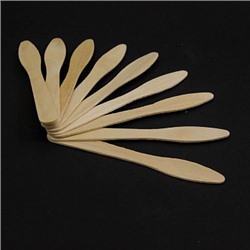 Ложечки деревянные для мороженого 125*17 мм, 50 шт