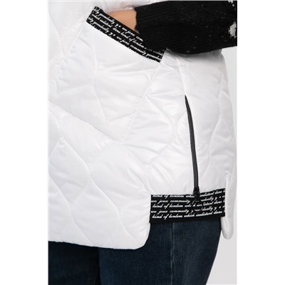 Жилет утепленный Дана Мур (белый) Б14308-18М