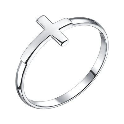 Кольцо из серебра без вставки, Л-27568