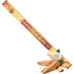 Hem Incense Sticks SANDAL ROSE (Благовония САНДАЛ РОЗА, Хем), уп. 8 палочек.