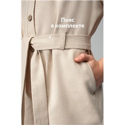 Льняной комбинезон для девочки Happyfox