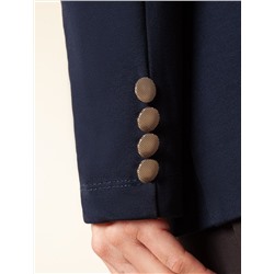 Жакет трикотажный из тонкого футера с эластаном на подкладке