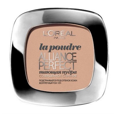 Компактная ПУДРА  ALLIANCE PERFECT R3 Бежево-розовый Loreal