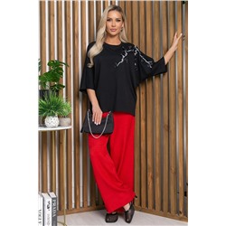 Брюки Летняя пора (красные) Б13217-16М