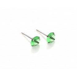 Серьги-гвоздики PR1469 -7 салат
