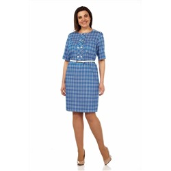 Lady Style Classic 866/2 голубой, Платье