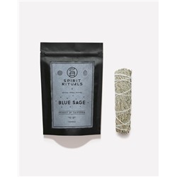 BLUE SAGE, Spirit Rituals (КАЛИФОРНИЙСКИЙ ГОЛУБОЙ ШАЛФЕЙ мини), 1 связка.