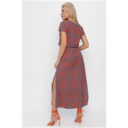 Платье Мэри (серое) П13881-12М