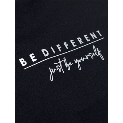 Футболка свободного кроя с авторским принтом