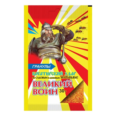 Великий воин гранул 50г от муравьев
