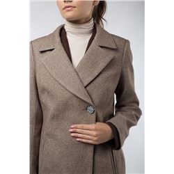 01-09022 Пальто женское демисезонное (пояс)