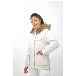 Куртка арт. 615 с натуральным мехом, Евро-зима, демисезон НАТАЛИ #1047420