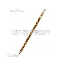 Карандаш чгр HB ArtGraphix Fun Жираф Bruno Visconti 21-0050/02, 21-0050/02