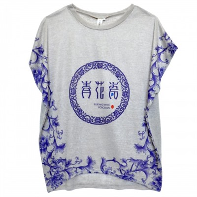 Туника Jialibide "Blue & White"