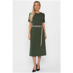 Платье трикотажное Парижанка (зеленое) П14415-10М