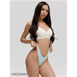 Бесшовные трусы стринги Lingeamo мятный ВР-03 (5)