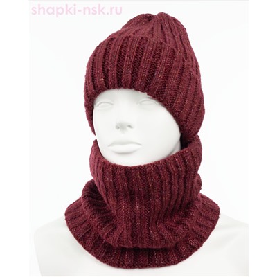 Q 200 D 200 Комплект флис (колпак+снуд) (52-54)