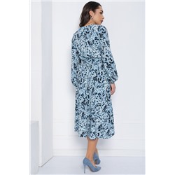 Платье Трепетная нежность (голубое) П12537-8