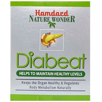 DIABEAT, Hamdard (ДИАБЕАТ Натуральный растительный комплекс, Хамдард), 60 капс.