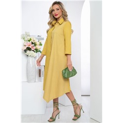 Платье Бэлла (горчица) П5418