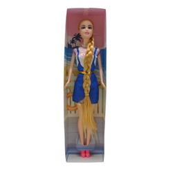 Кукла Блондинка с длинной косой 31*8см / коробка 218-М5