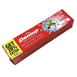 DENTUP Herbal Toothpaste, RED, Vasu (ДЕНТАП, Зубная паста на травах, РЭД, Васу), 150 г.