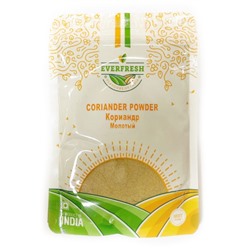 CORIANDER POWDER, Everfresh (КОРИАНДР МОЛОТЫЙ, Эверфреш), 100 г.