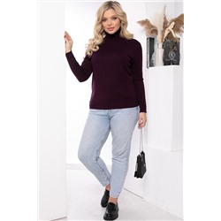 Водолазка Зимняя история (слива) Б14532-20М