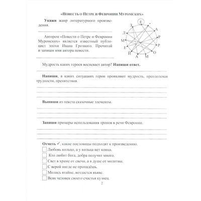 Читательский дневник: 7-9 классы