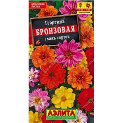 Георгина Бронзовая смесь (Аэлита)